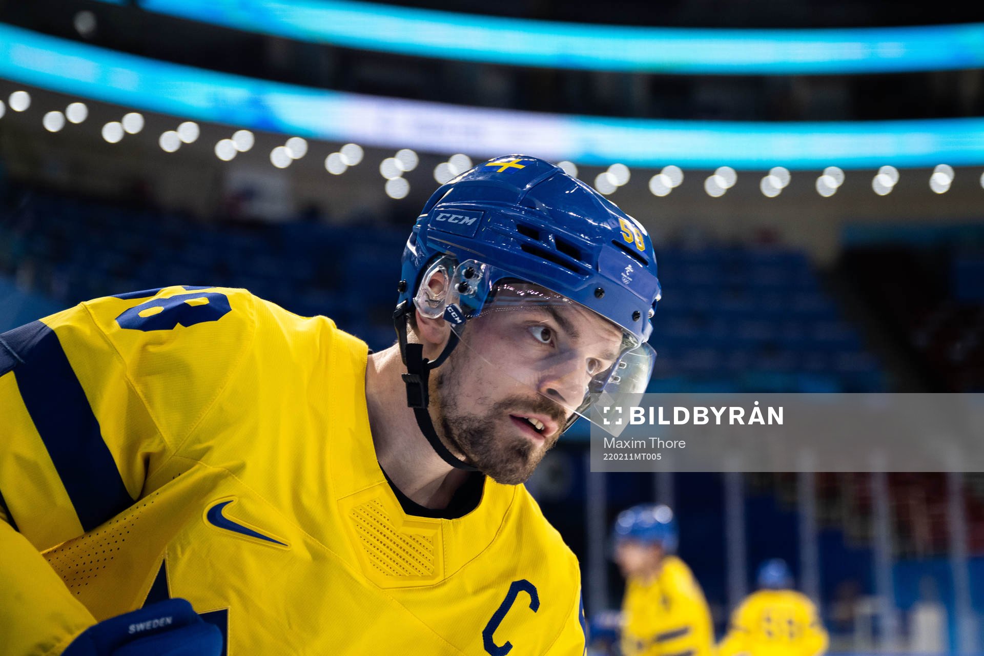 Anton Lander of Sweden