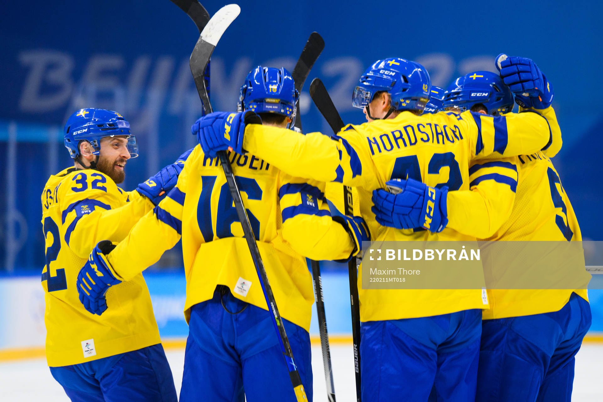 Joakim Nordström of Sweden celebrates