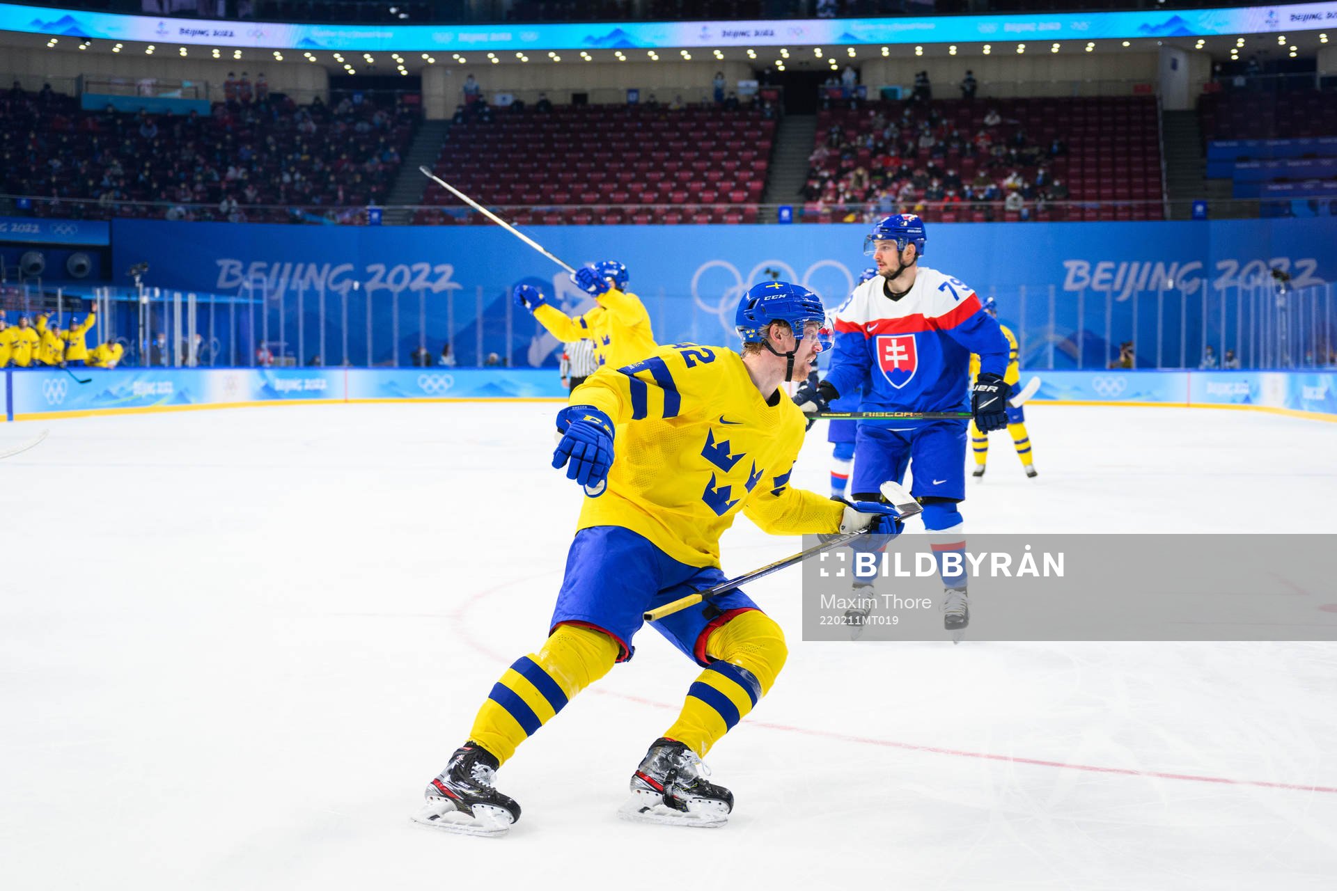 Joakim Nordström of Sweden celebrates