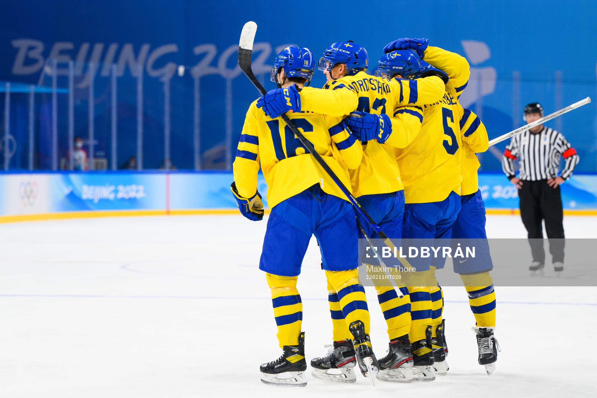 Joakim Nordström of Sweden celebrates