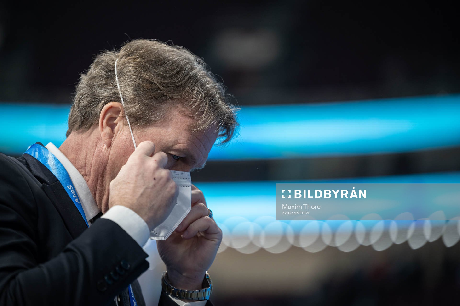Head coach Johan Garpenlöv of Sweden