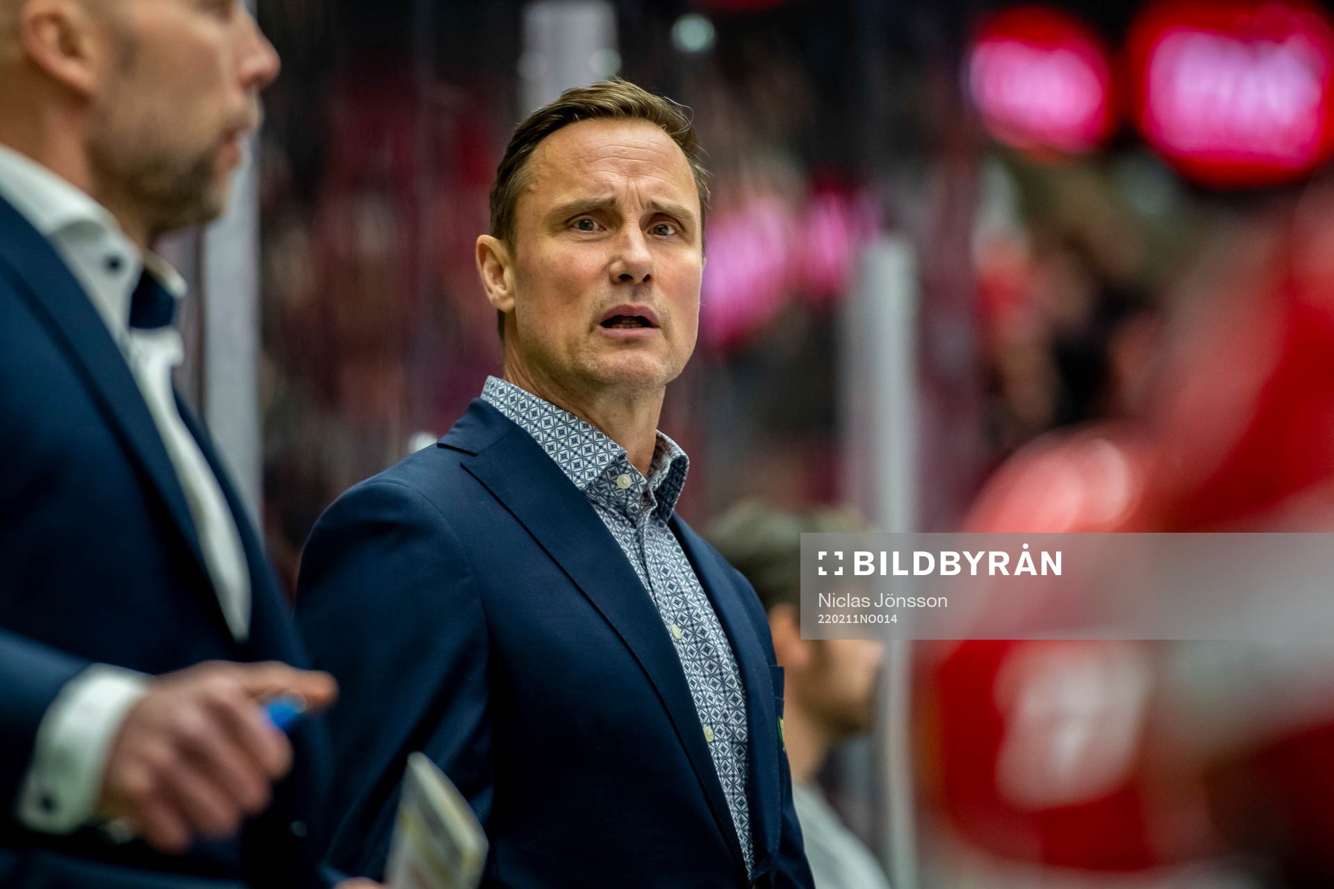 under ishockeymatchen i SHL mellan Malmö Redhawks och