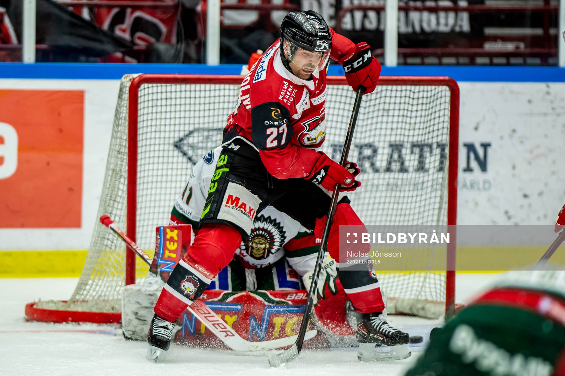Malmö Redhawks Ponthus Westerholm fram för Frölundas
