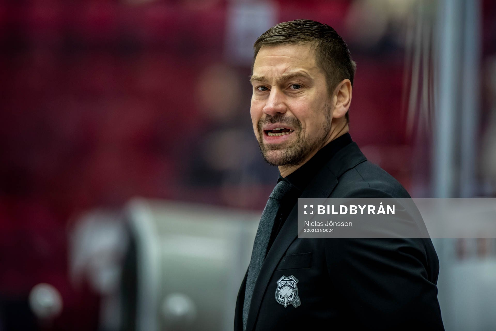 Malmö Redhawks assisterande tränare Pär Styf  Malmö