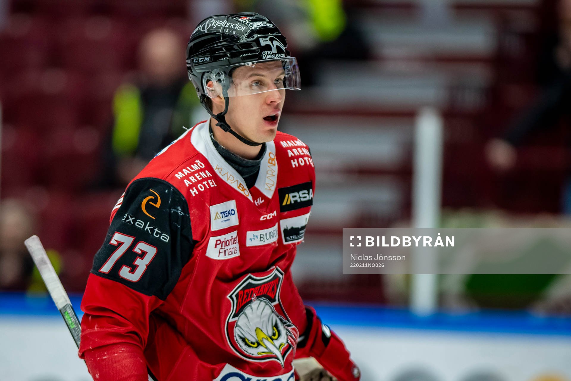 Malmö Redhawks Adam Ollas Mattsson