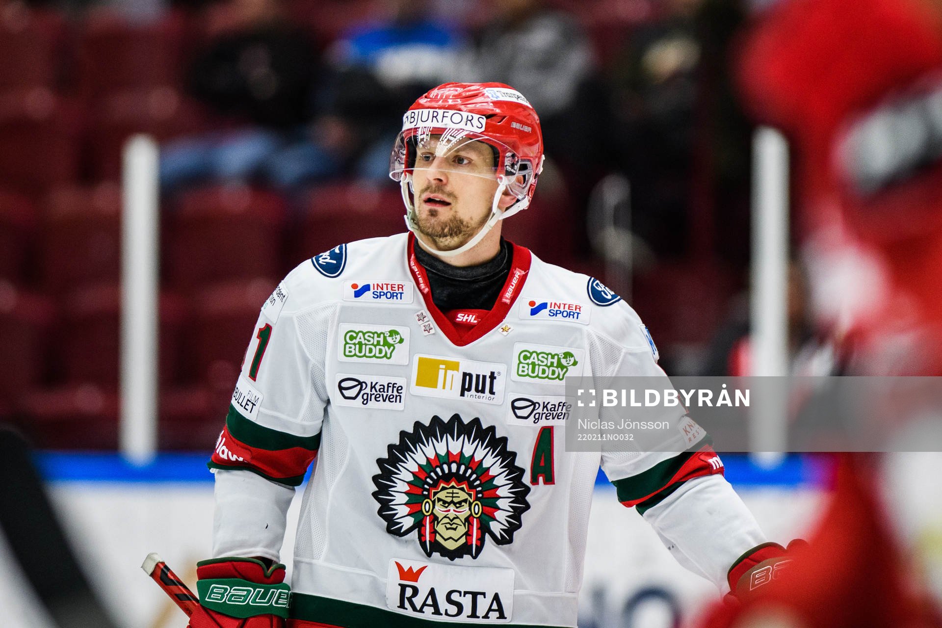 Frölundas Nicklas Lasu deppar