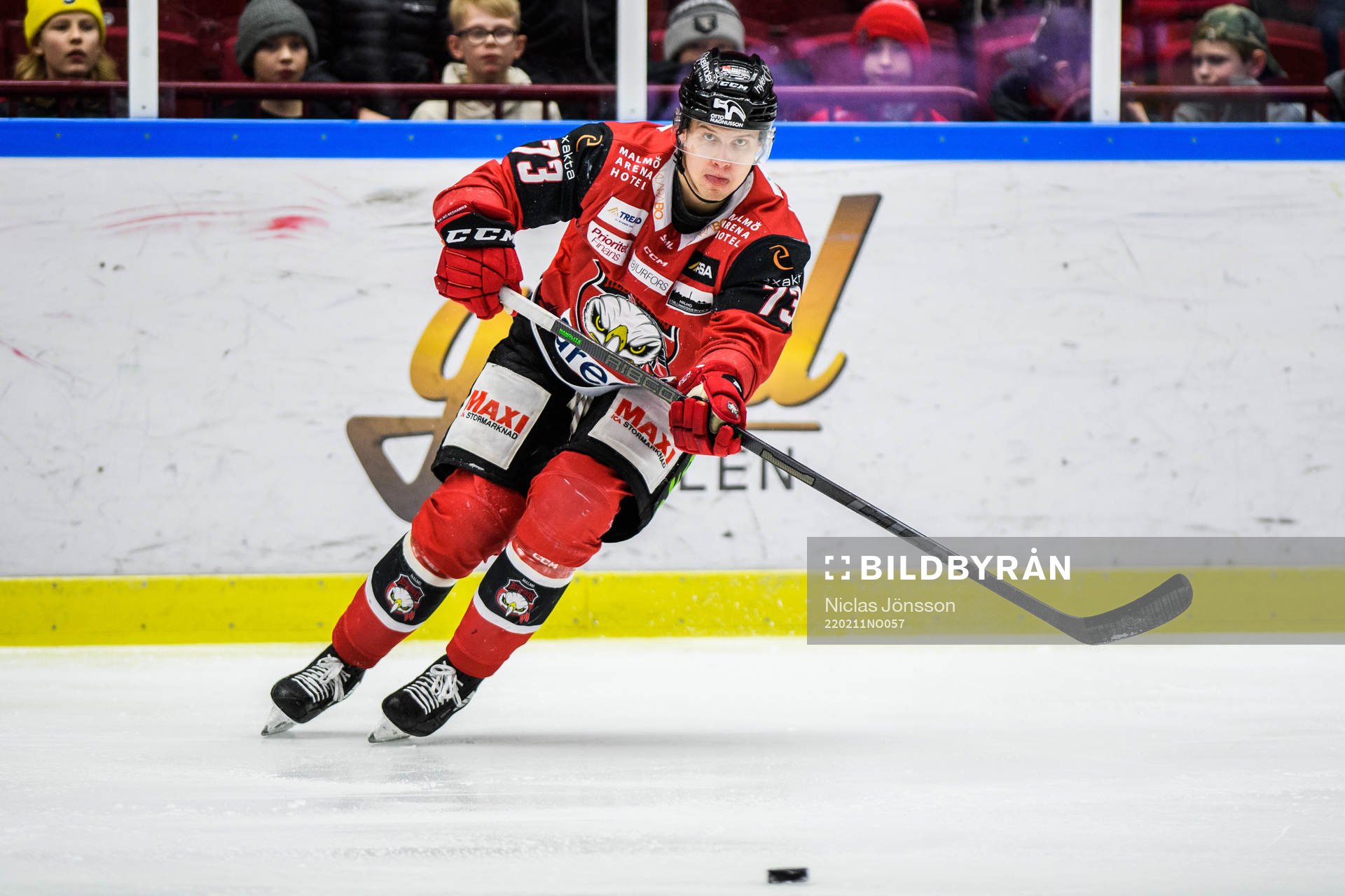 Malmö Redhawks Adam Ollas Mattsson