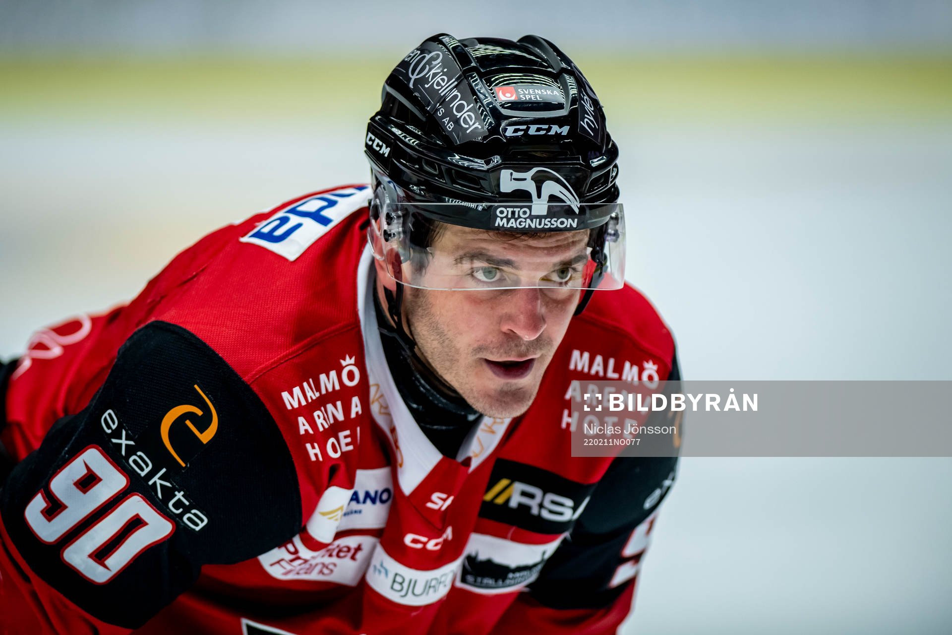 Malmö Redhawks Lance Bouma deppar