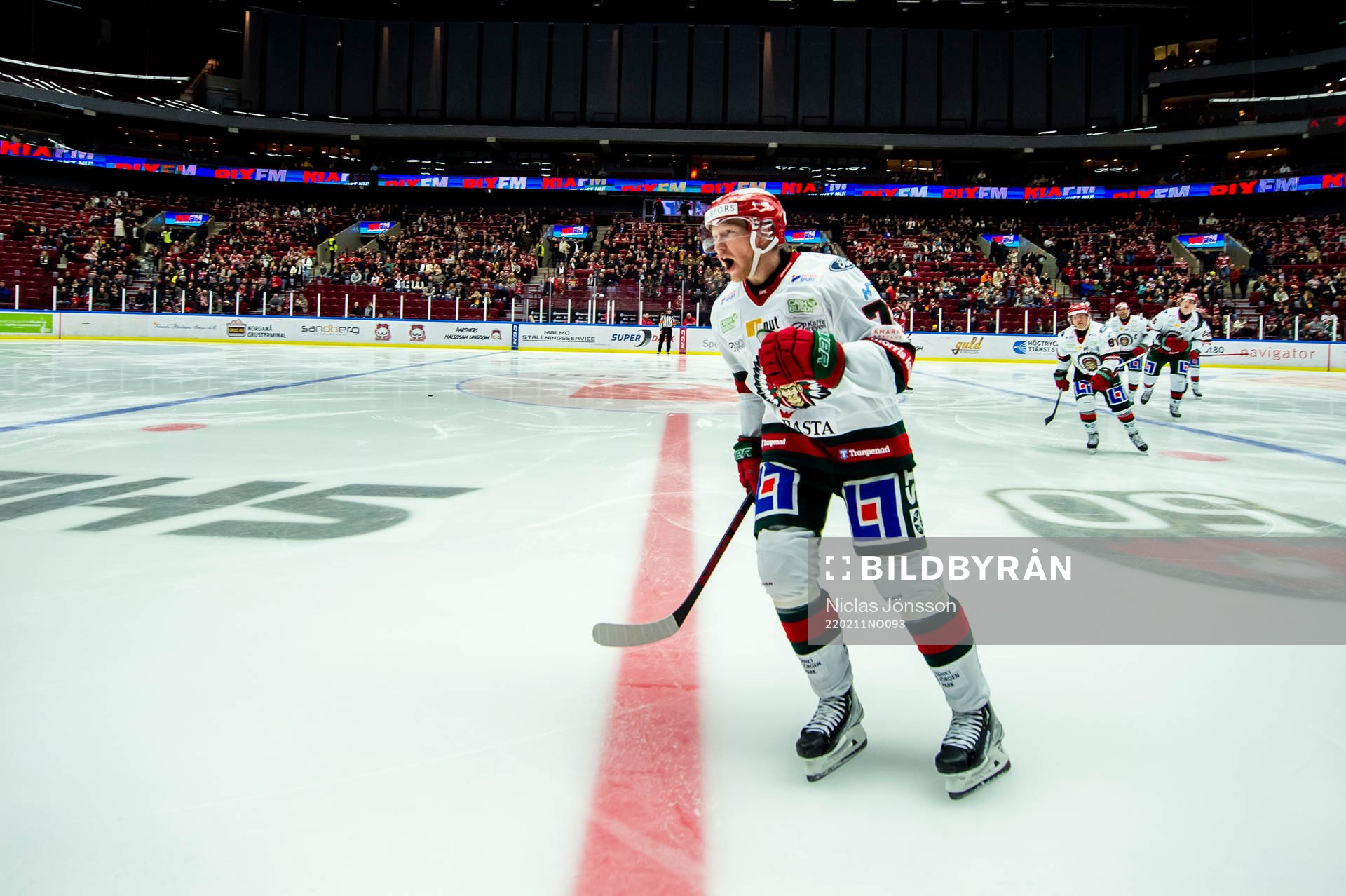 Frölundas Andreas Borgman jublar