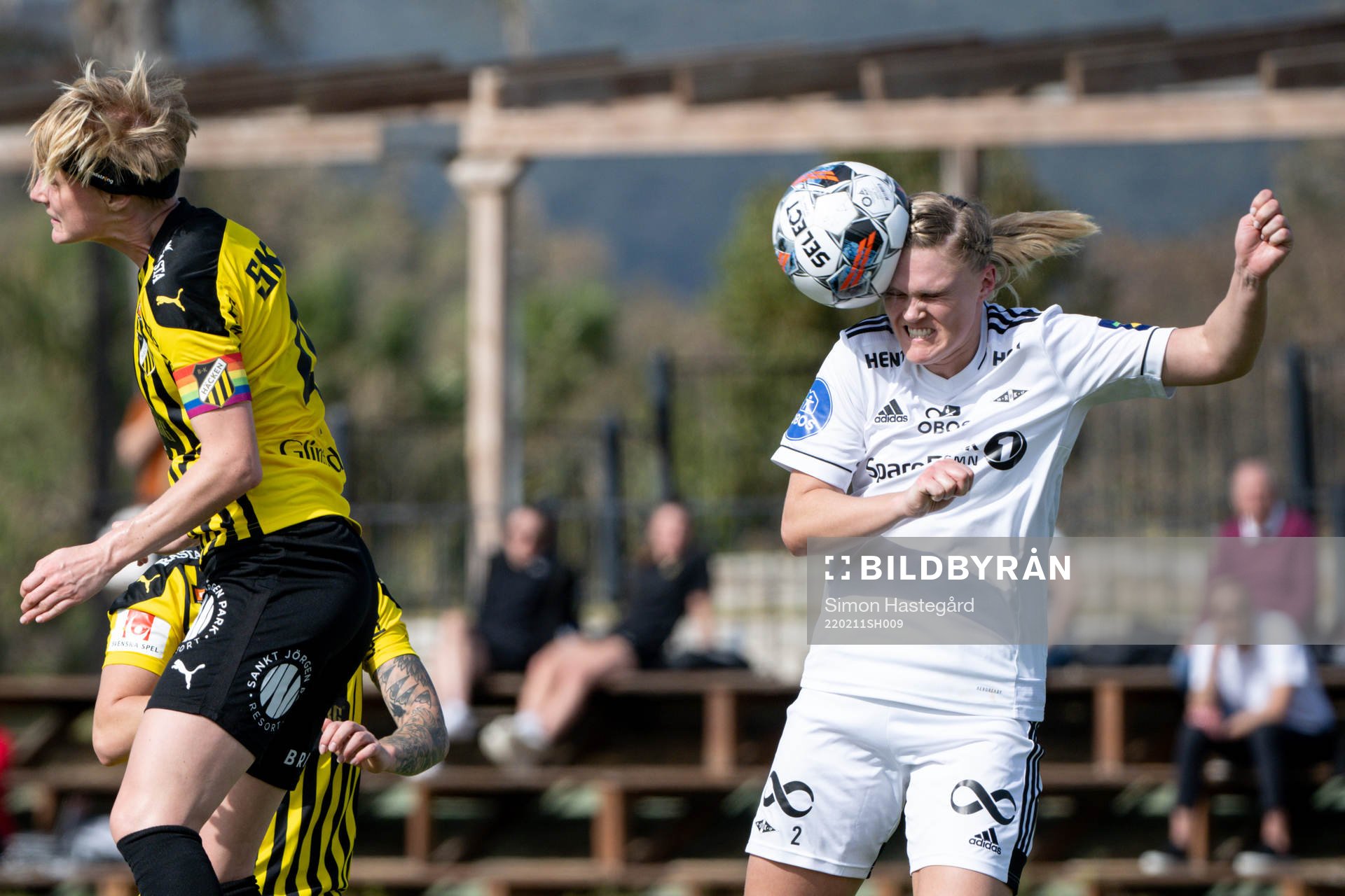 Kristine Bjørdal Leine of Rosenborg during the Friendly match between Häcken and Rosenborg on February 11, 2022 in Marbella. 