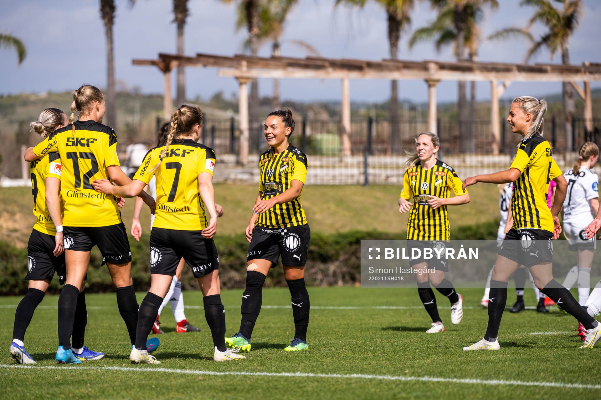Johanna Rytting Kaneryd and Elin Rubensson of Häcken