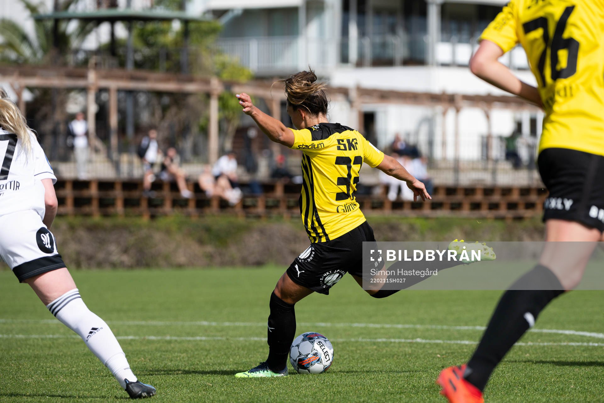 Johanna Rytting Kaneryd of Häcken scores the 3-1 goal