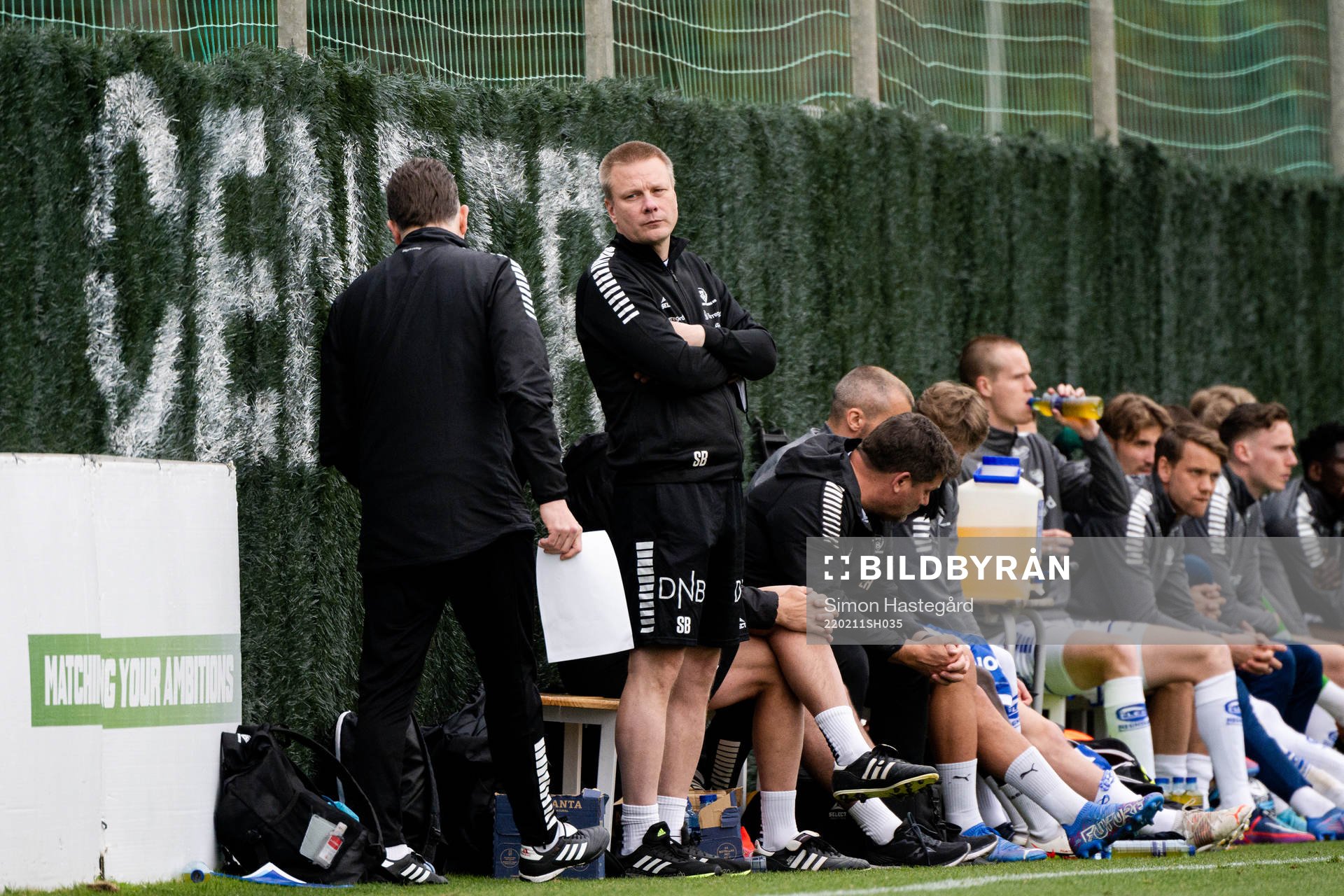 Head coach Stefan Bilborn of Sarpsborg 08