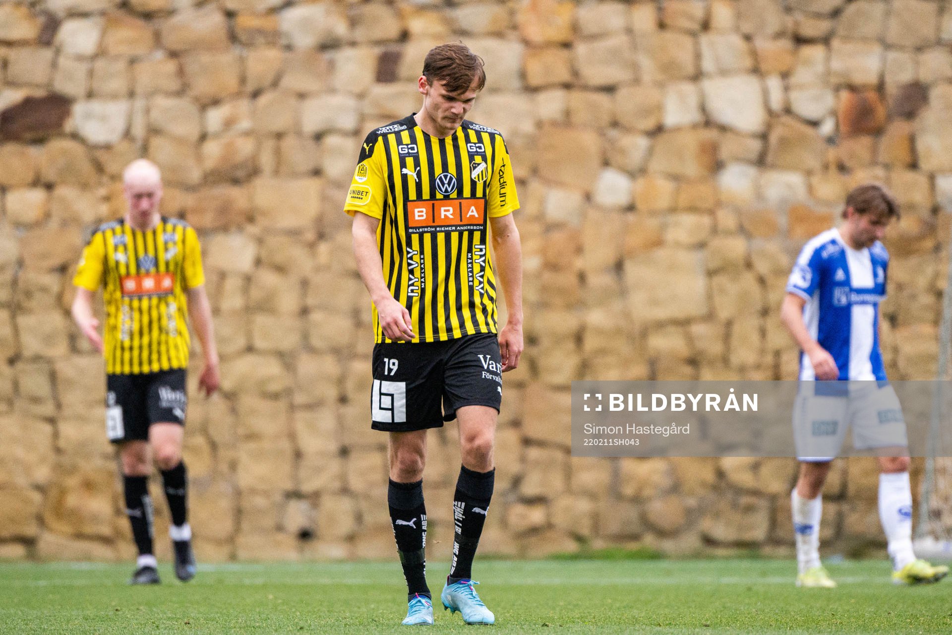 Oscar Uddenäs of Häcken looks dejected