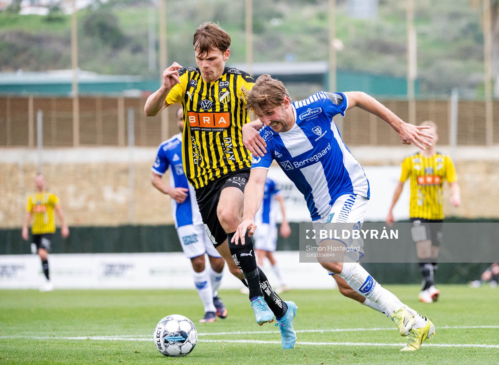 Oscar Uddenäs of Häcken during the Friendly match between Häcken and Sarpsborg 08 on February 11, 2022 in Marbella. 