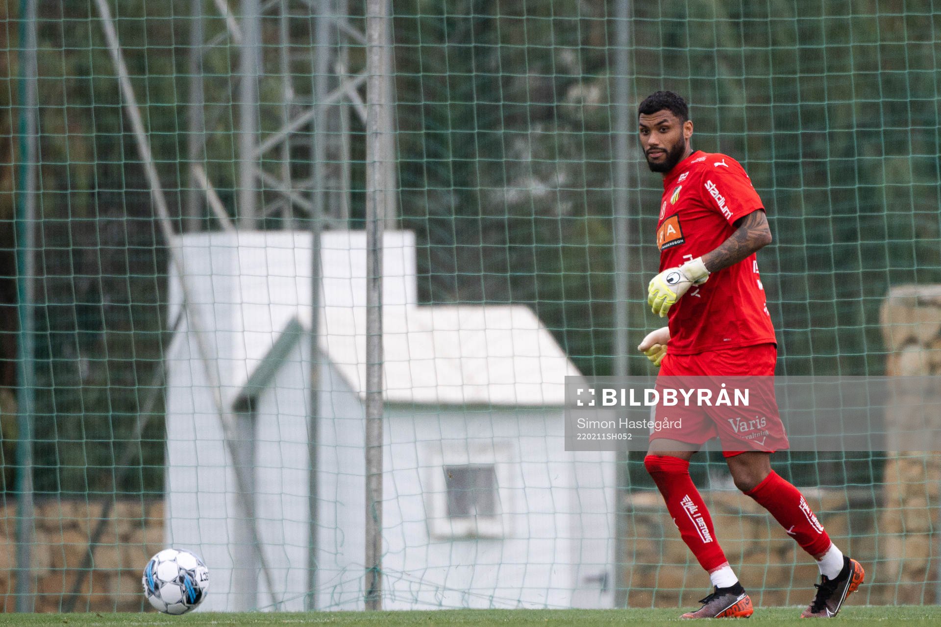 Goalkeeper Jonathan Ursin Rasheed of Häcken