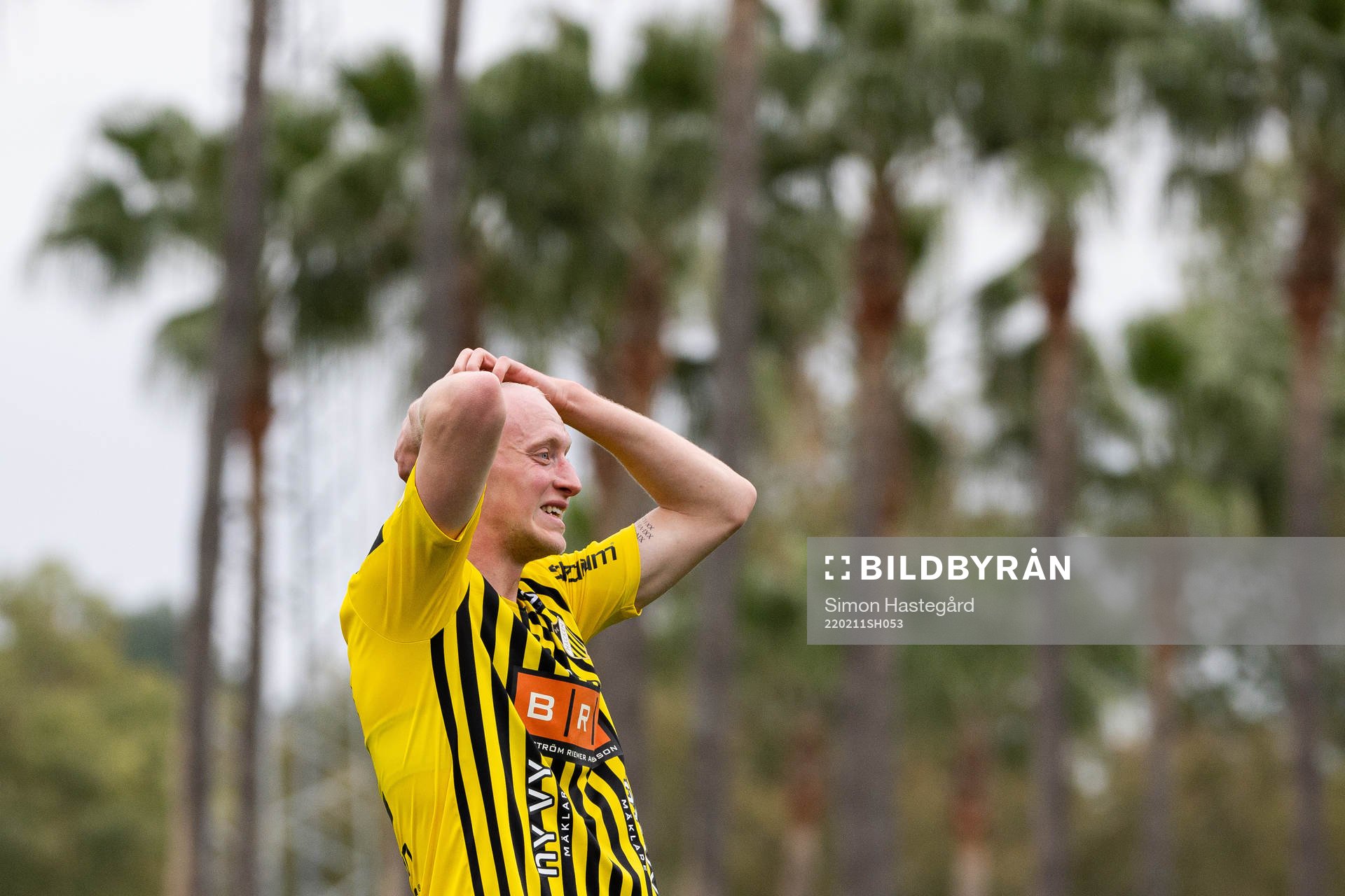 Valgeir Fridriksson of Häcken looks dejected