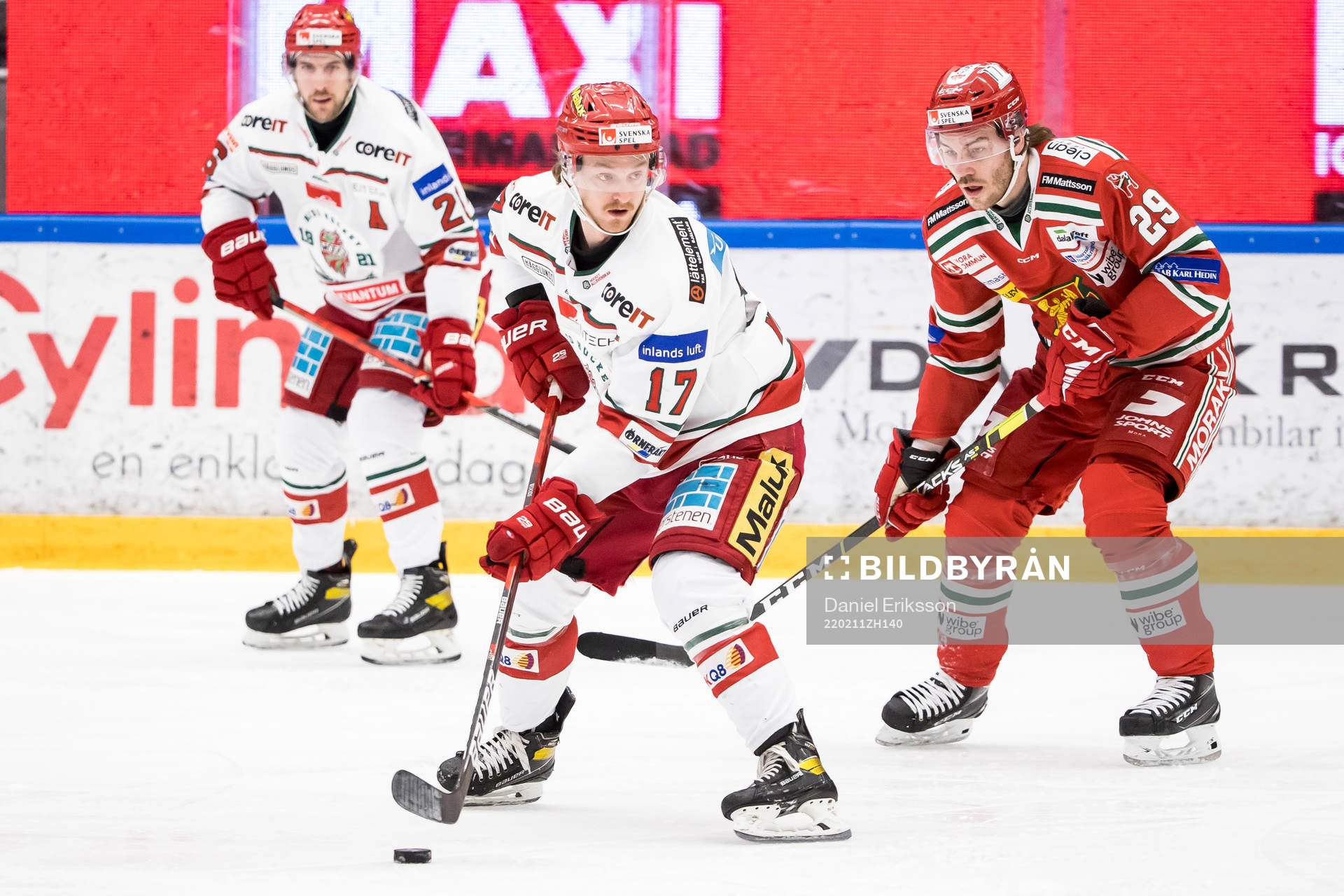 Modos Riley Woods och Moras Johan Persson