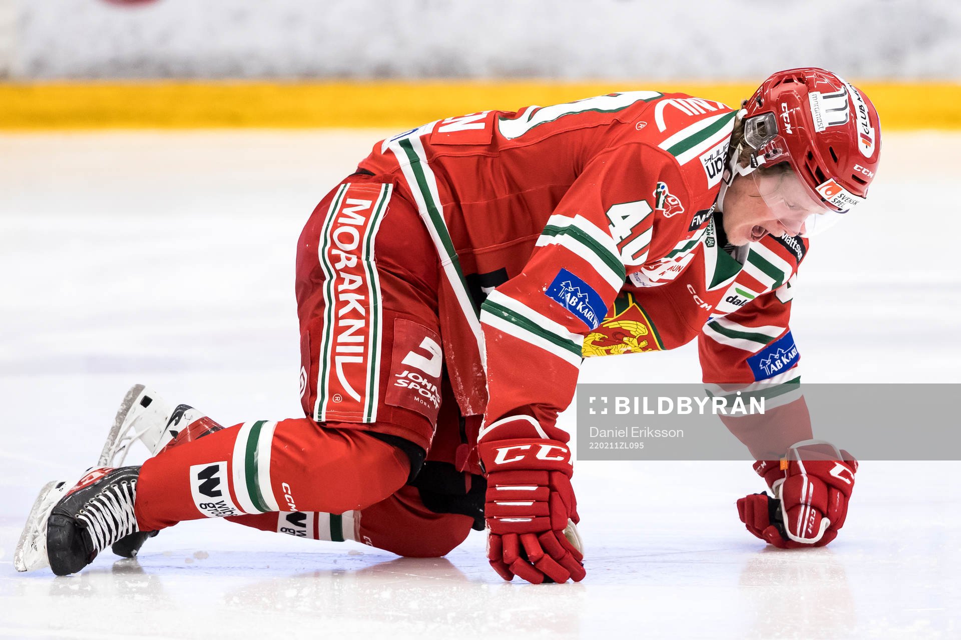 Moras Anton Heikkinen har ont