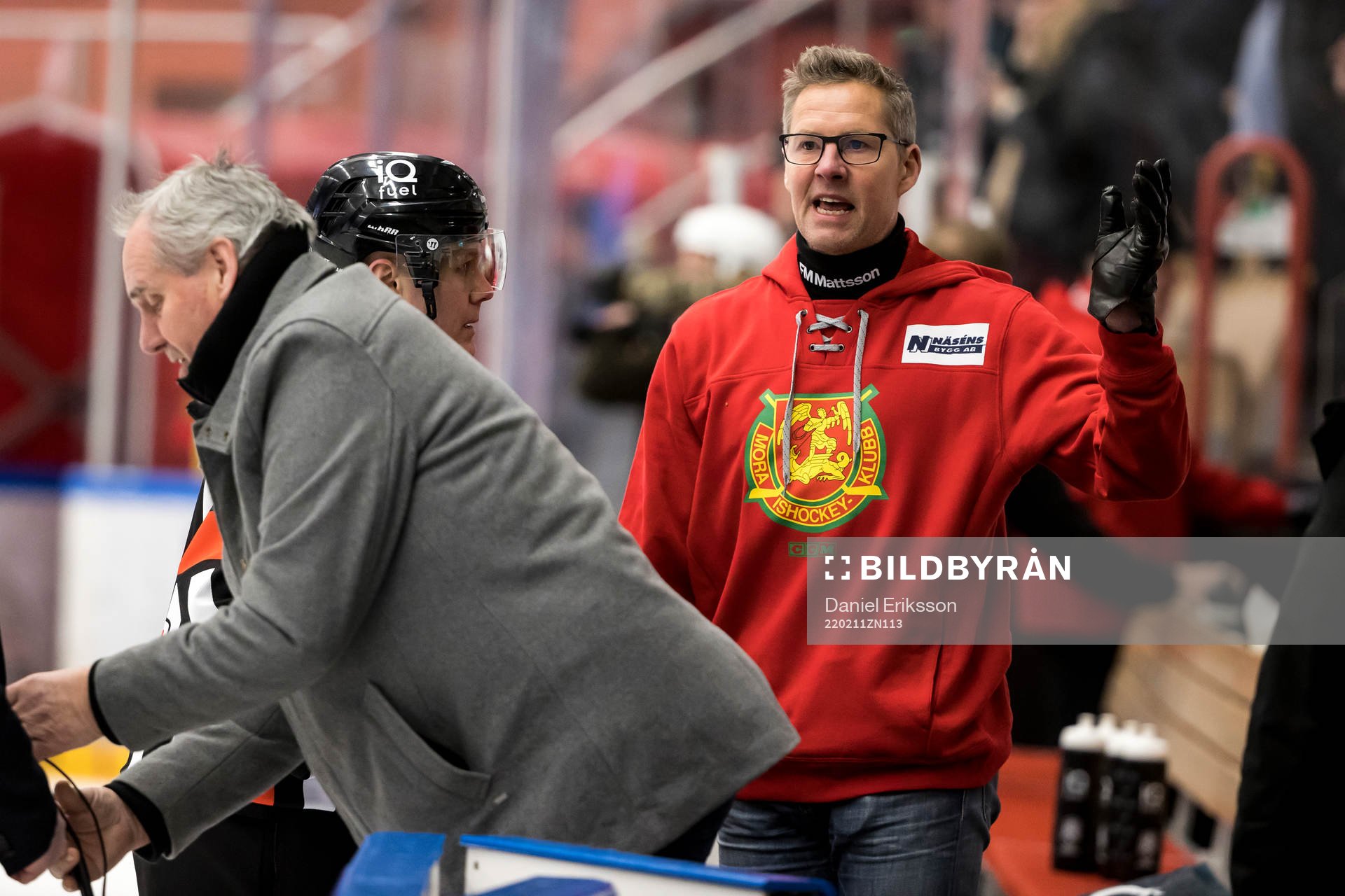 Moras tränare Johan Hedberg