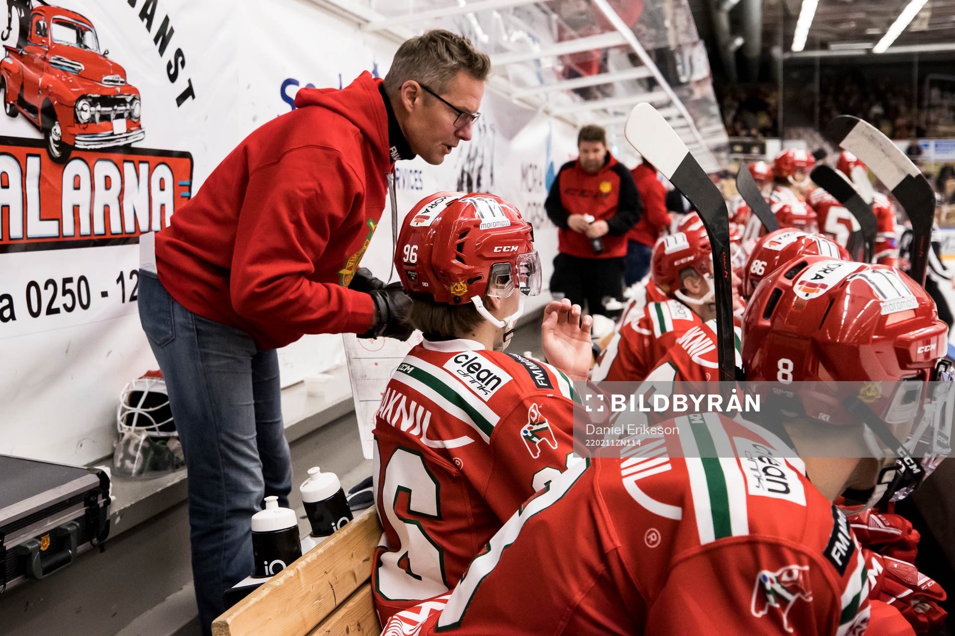 Moras tränare Johan Hedberg