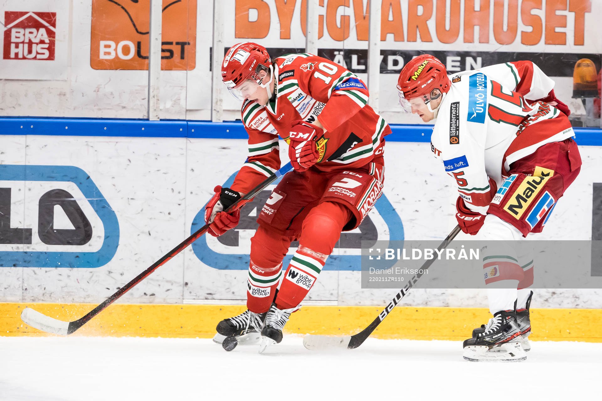 Moras Isak Grarfve och Modos Filip Sveningsson