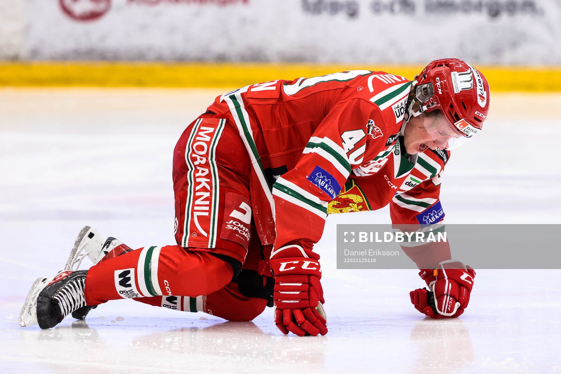 Moras Anton Heikkinen har ont