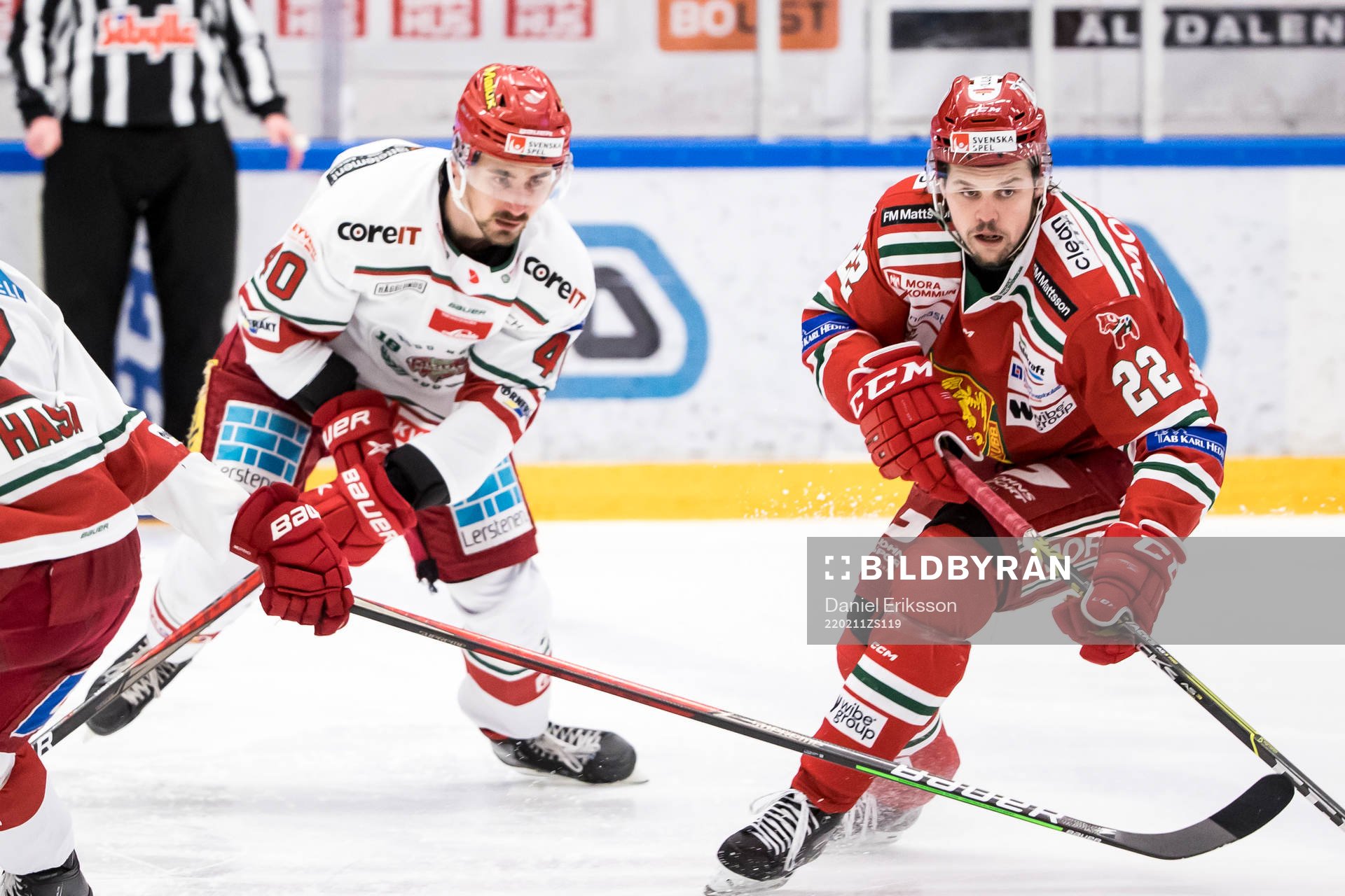 Modos David Bernhardt och Moras Måns Carlsson