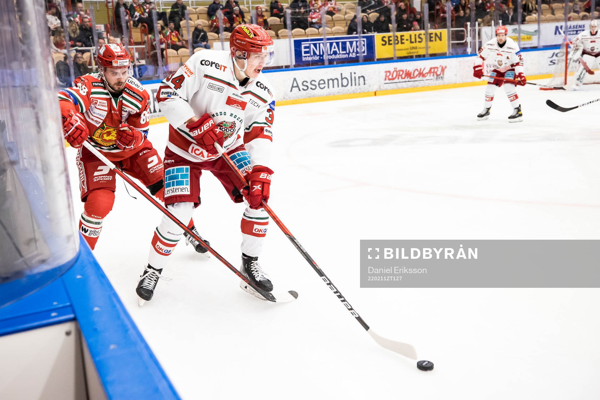 Moras Albin Grewe och Modos Oscar Nordin