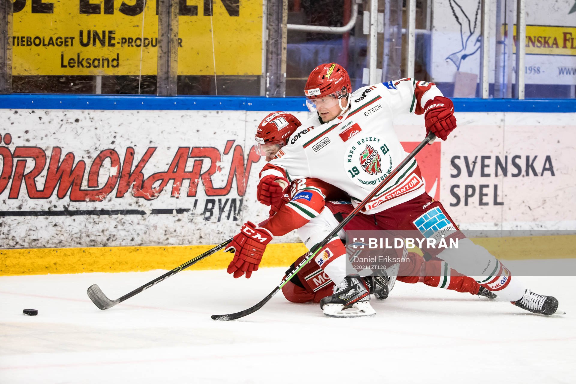 Moras Måns Carlsson och Modos Niklas Folin