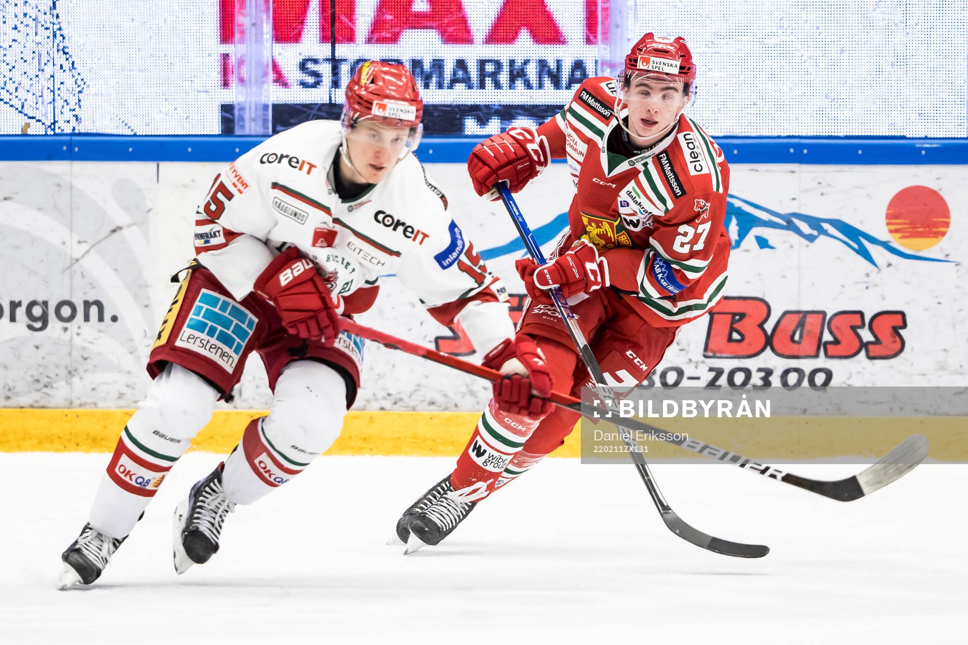 Modos Filip Sveningsson och Moras Isak Rosen