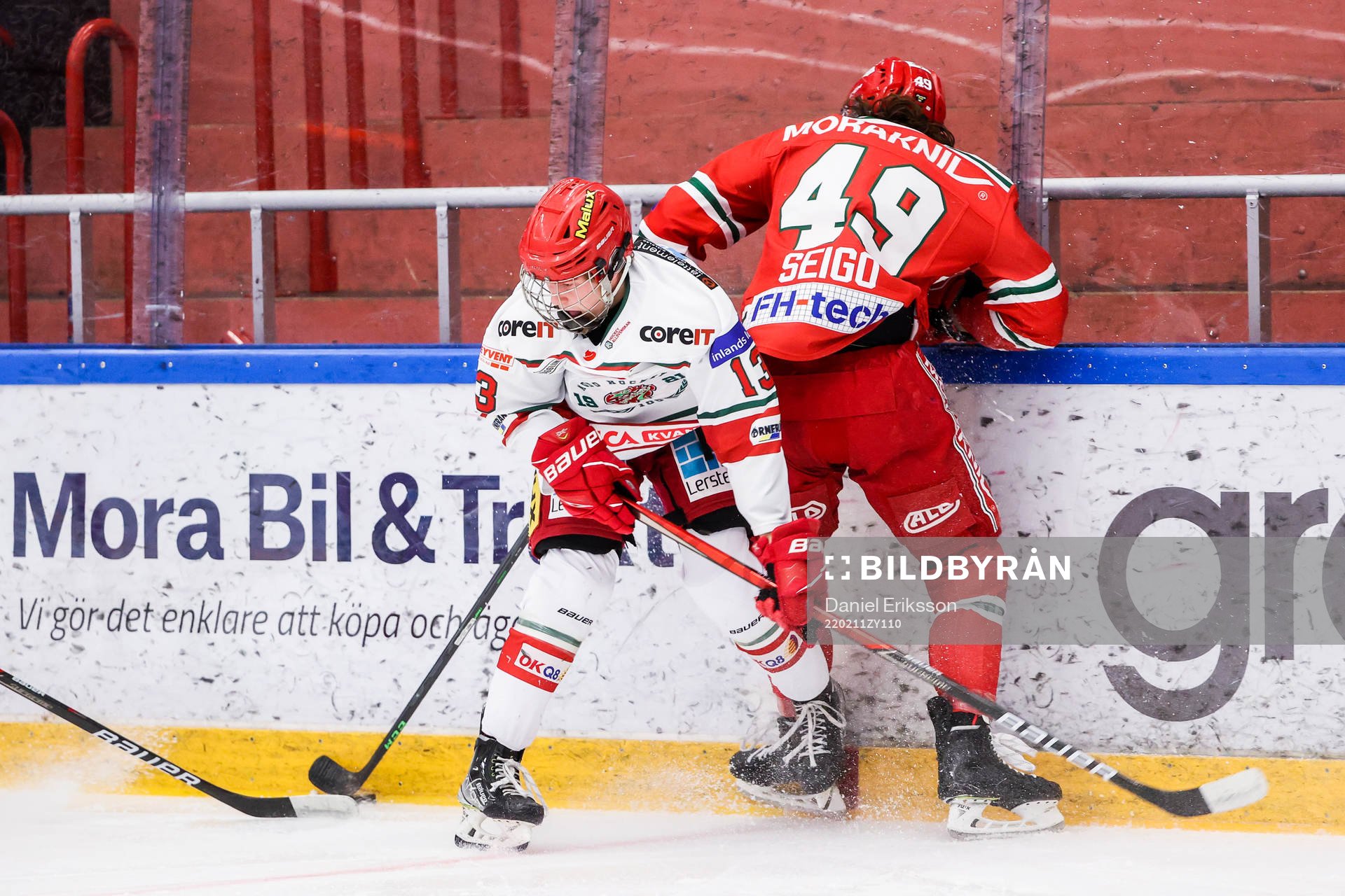 Modos Helmer Styf och Moras Steven Seigo