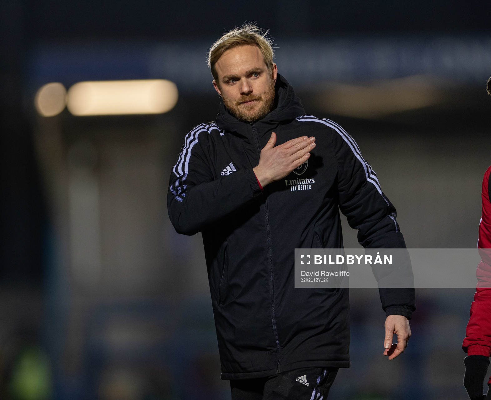 Jonas Eidevall, head coach of Arsenal