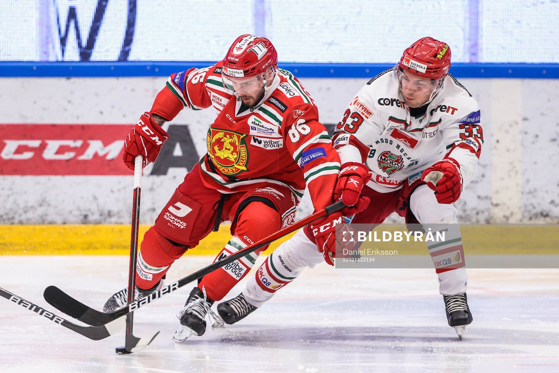 Moras Albin Grewe och Modos Max Tjernström