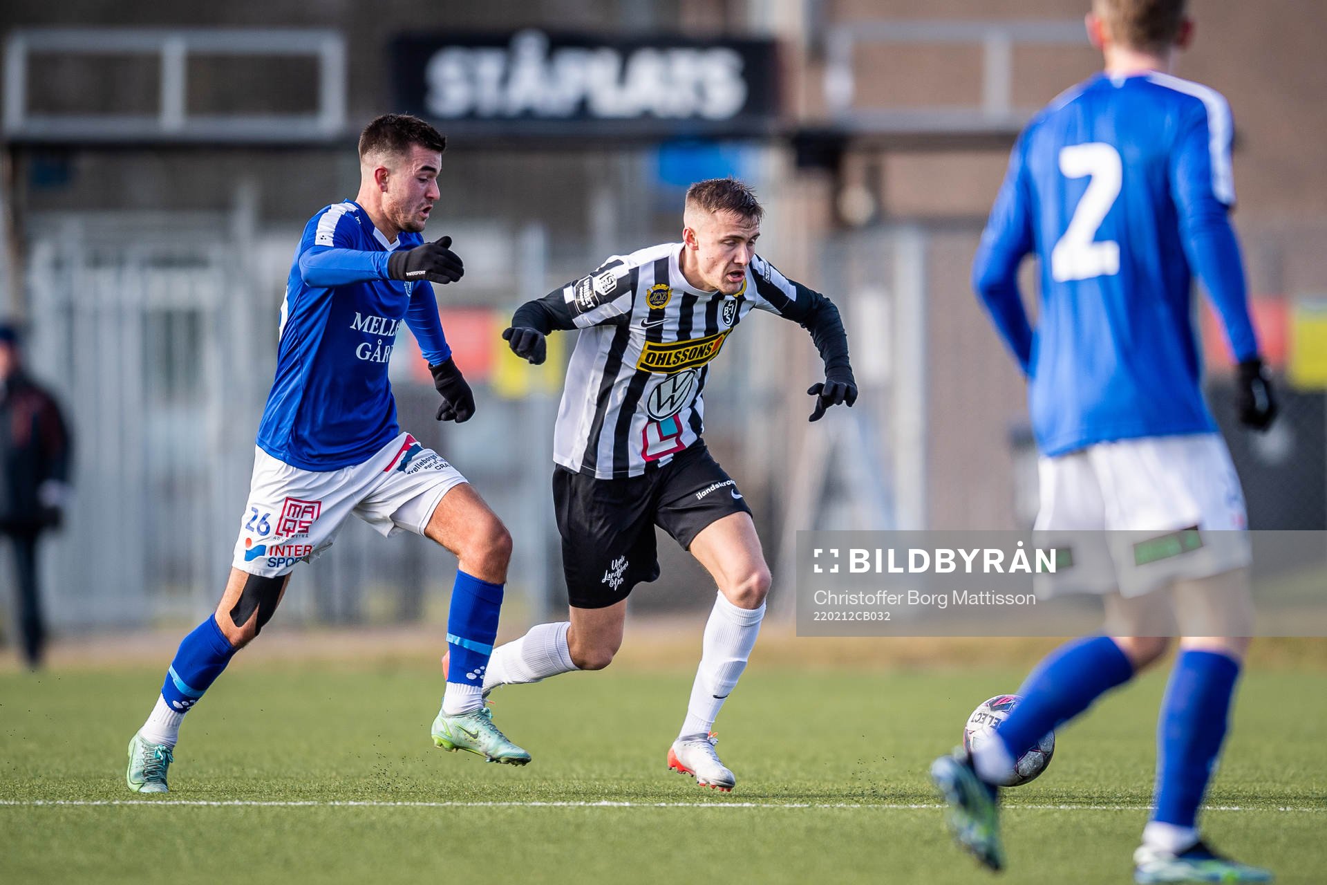 Trelleborgs Haris Brkic och Landskronas Melker Heier