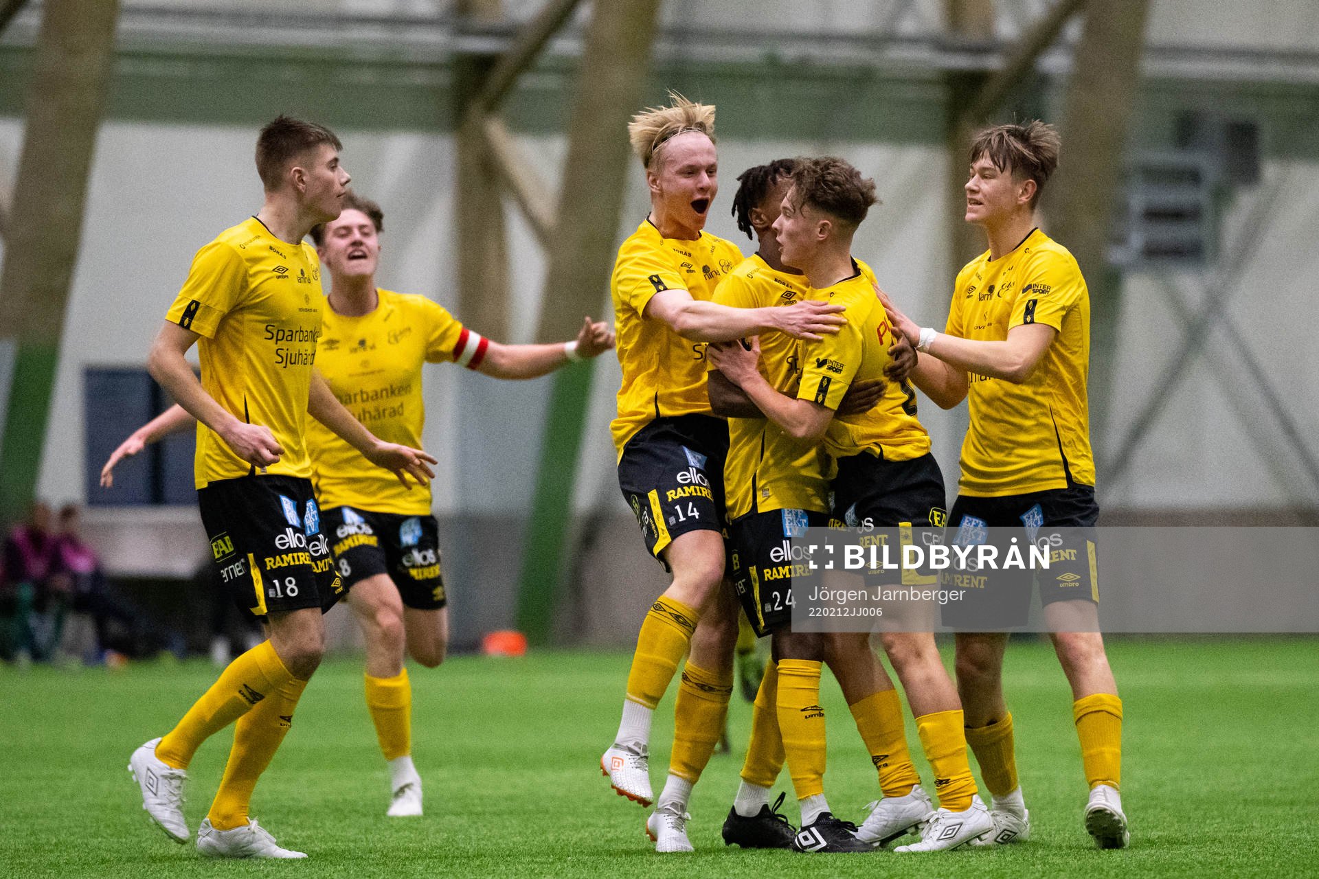 Elfsborgs spelare jublar