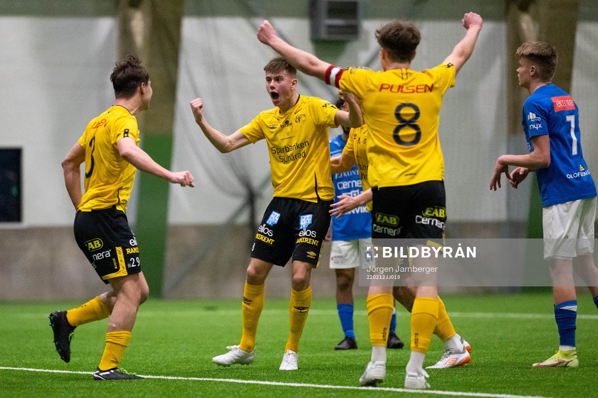 Elfsborgs spelare jublar