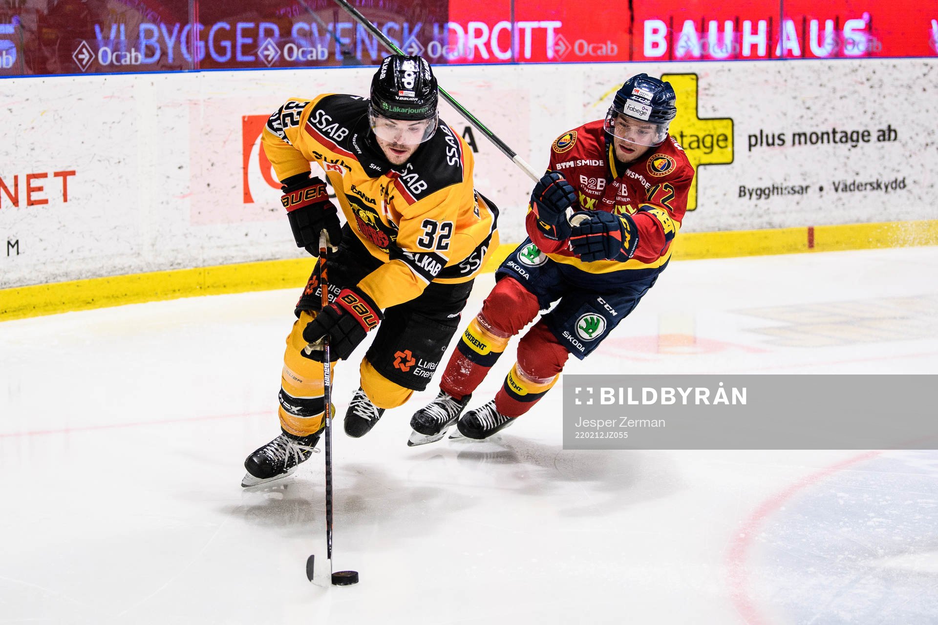 Luleås Oscar Engsund och Djurgårdens William Eklund