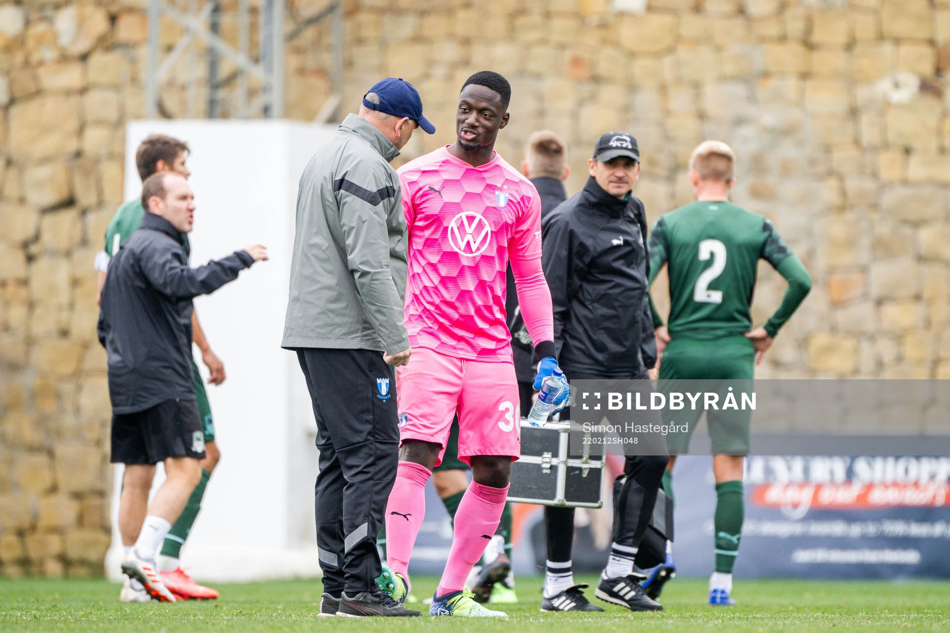 Goalkeeper Ismael Diawara of Malmö FF