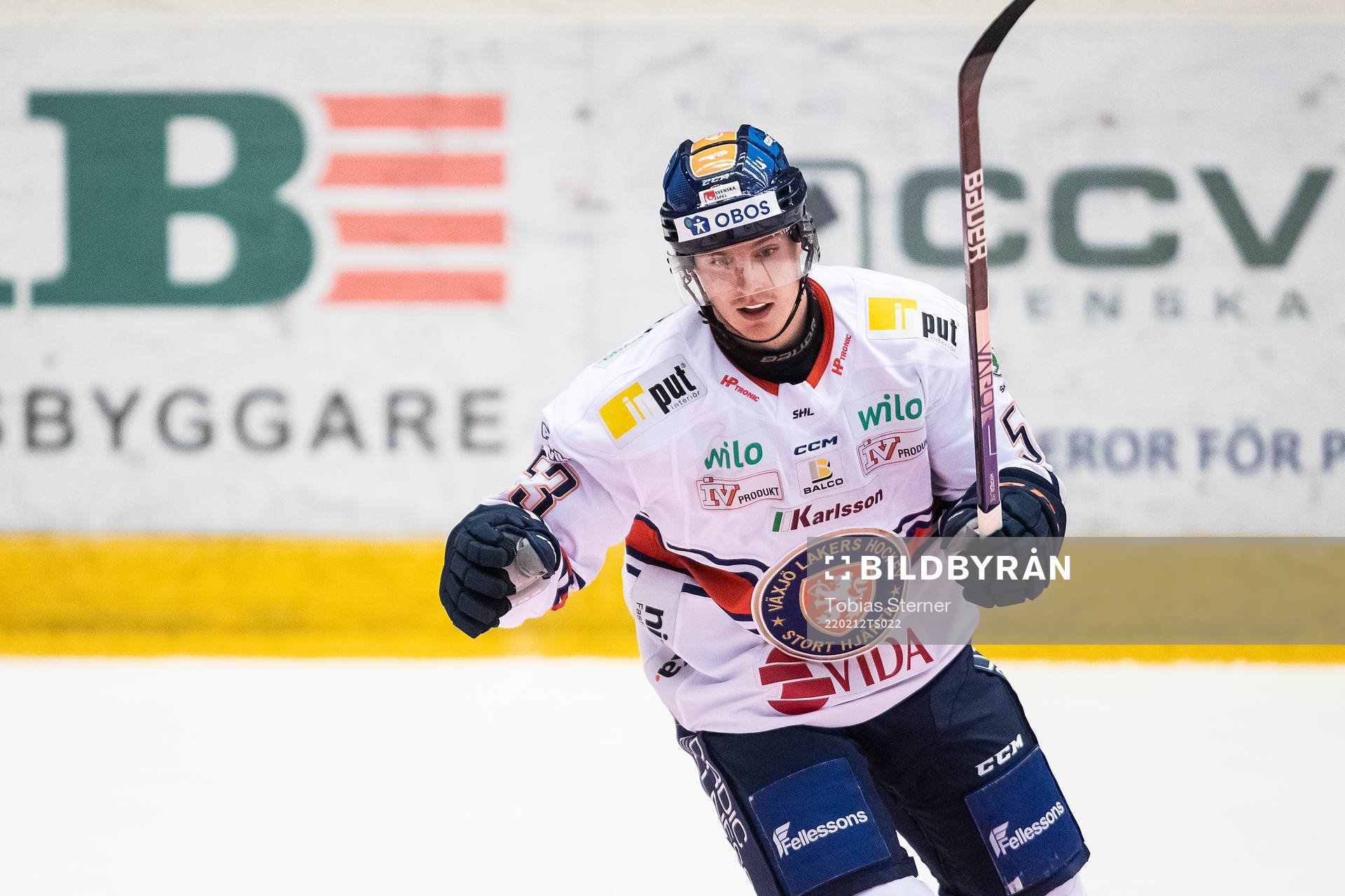 Växjös Benjamin Thomas jublar