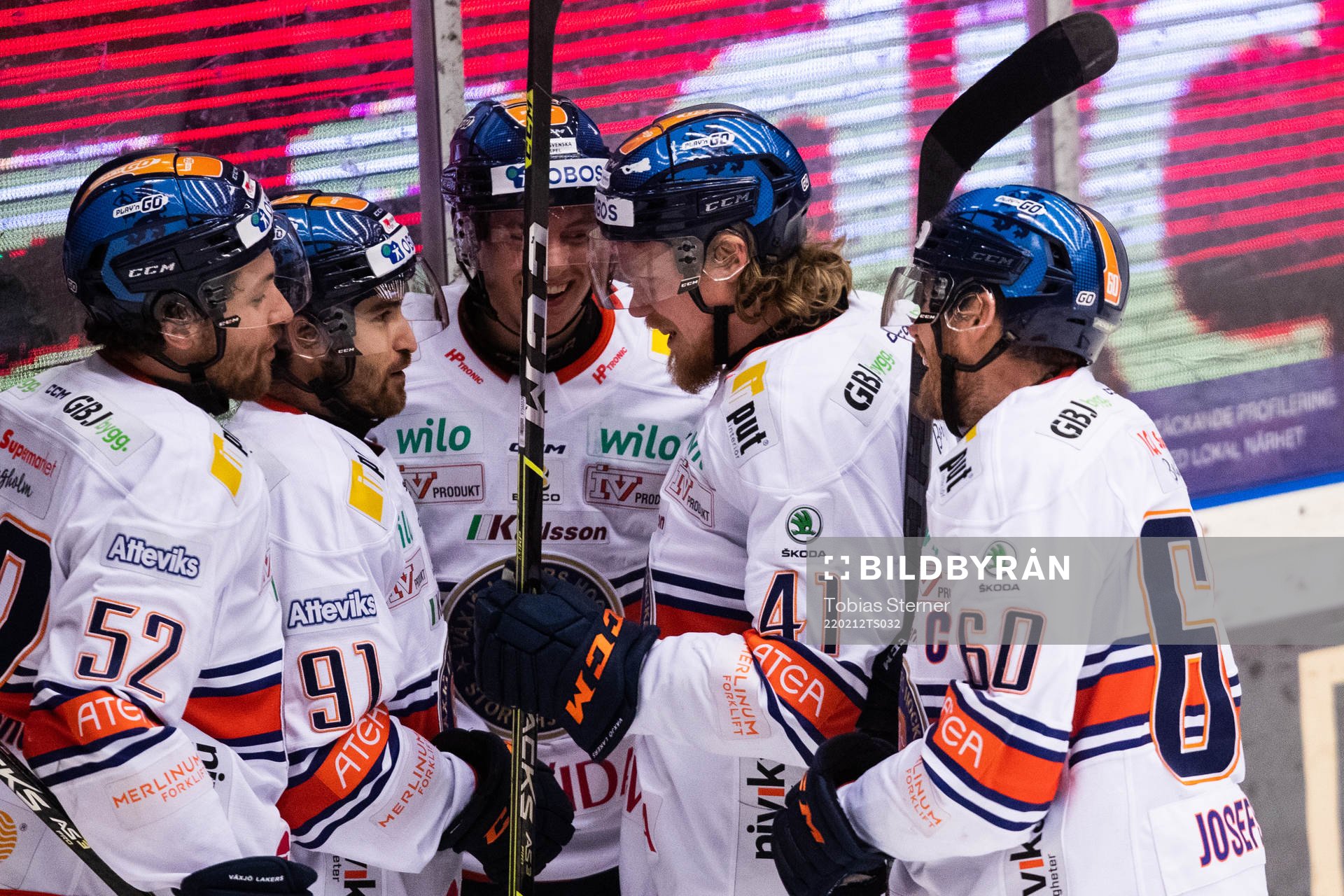 Växjös Ludvig Nilsson jublar