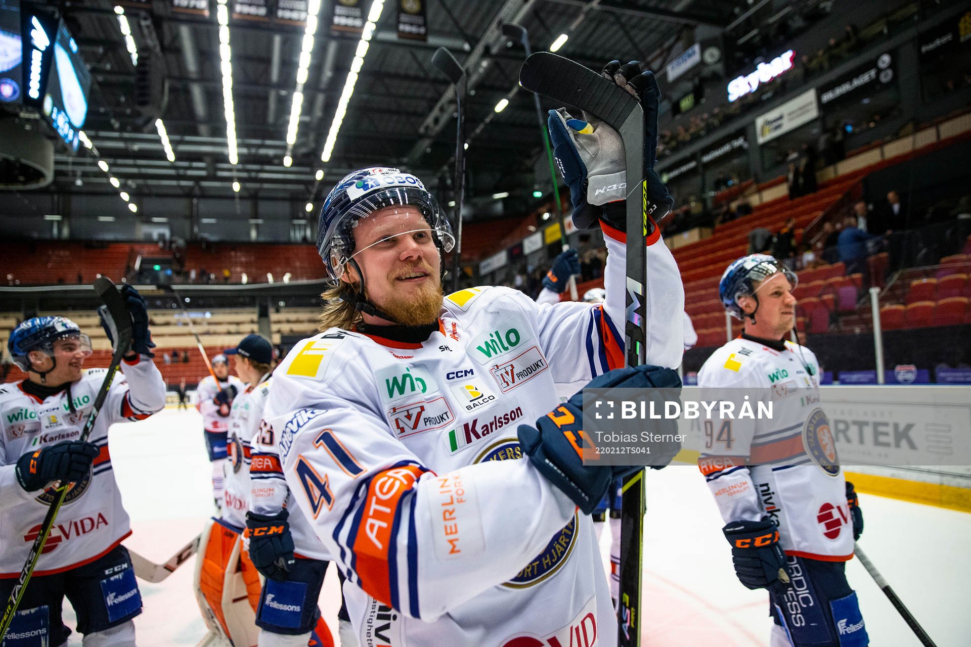 Växjös Ludvig Nilsson jublar