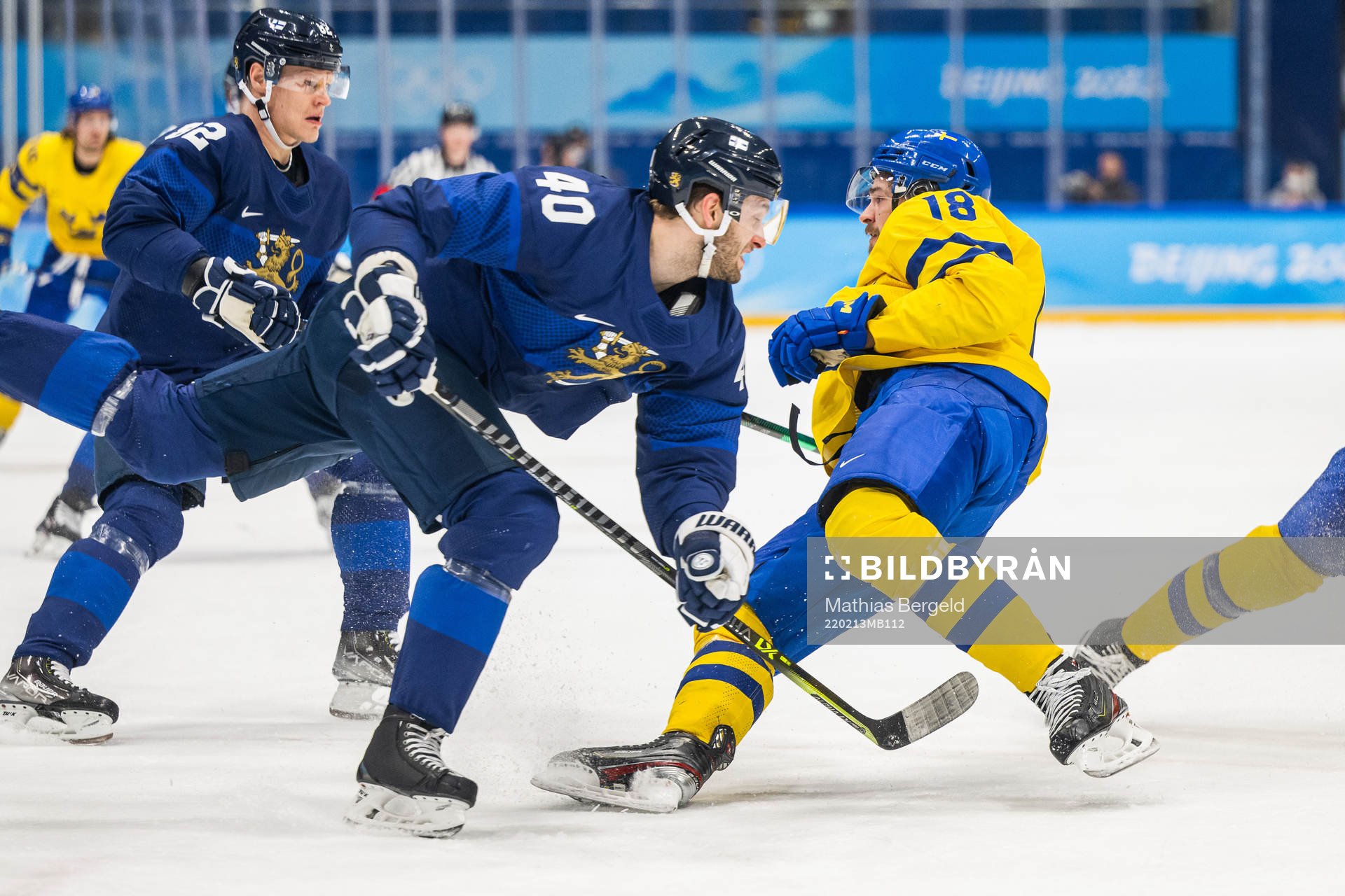 Petteri Lindbohm of Finland and Dennis Everberg of Sweden