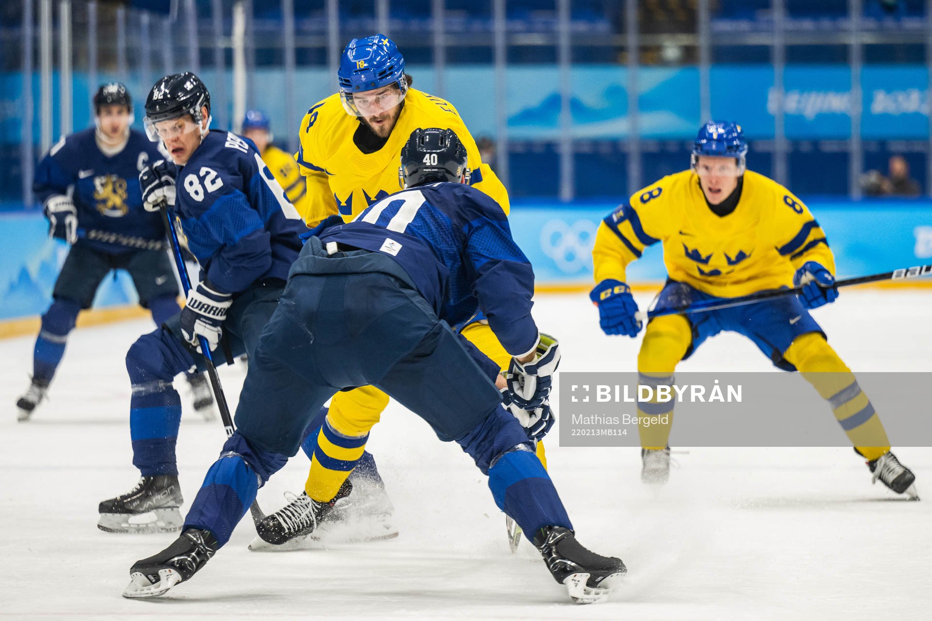 Petteri Lindbohm of Finland and Dennis Everberg of Sweden