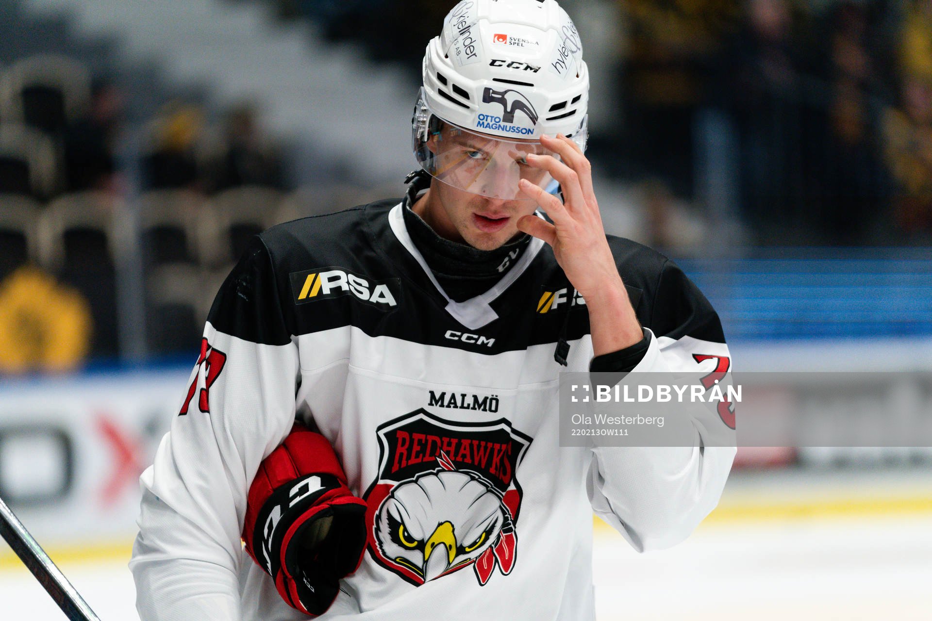 Malmö Redhawks Adam Ollas Mattsson
