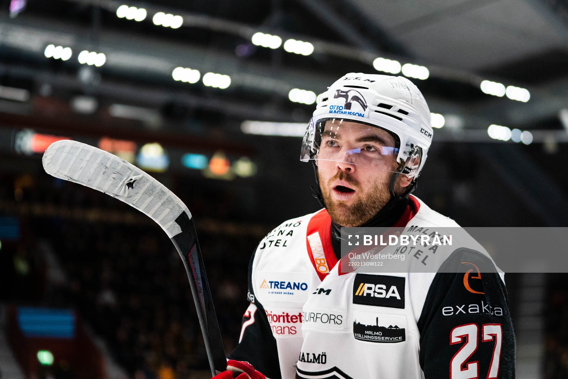 Malmö Redhawks Ponthus Westerholm jublar