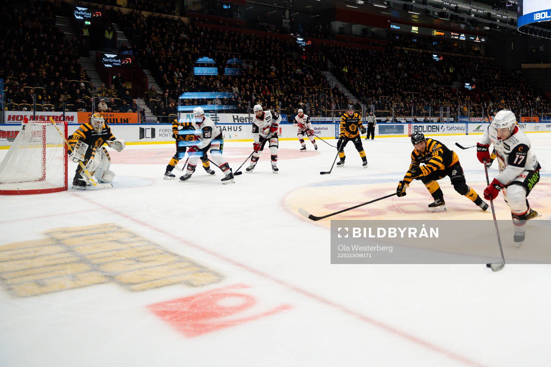 Malmö Redhawks Pathrik Westerholm och Skellefteås Oskar