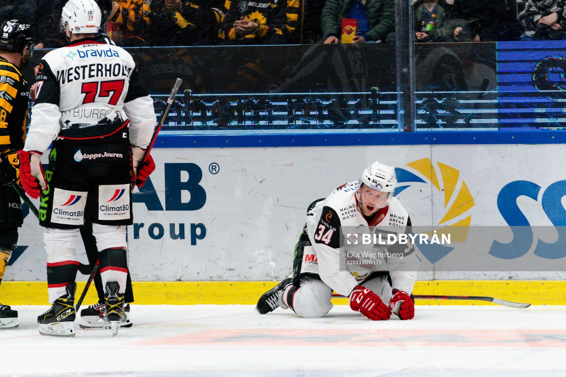 Malmö Redhawks Carl Söderberg deppar