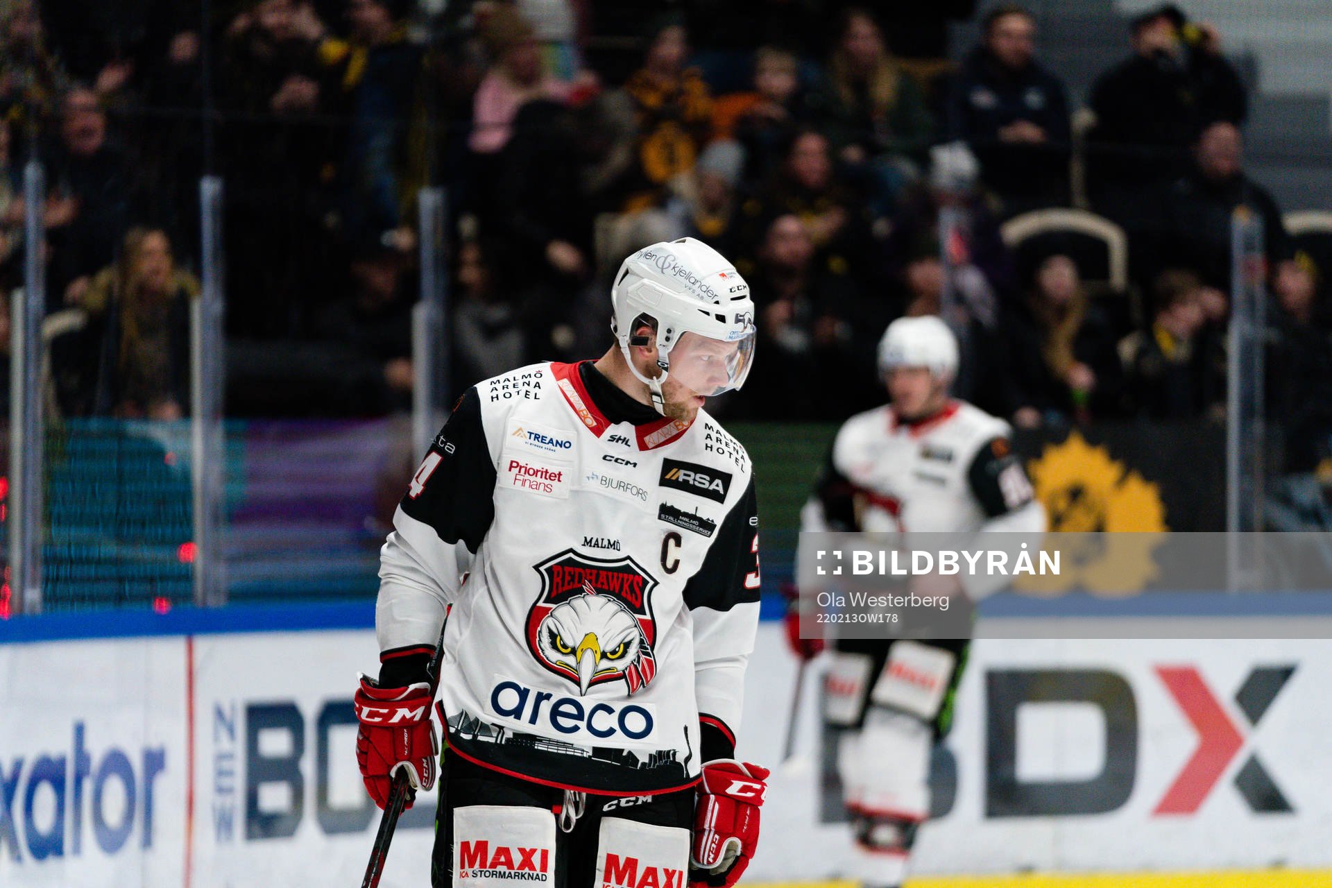 Malmö Redhawks Carl Söderberg deppar