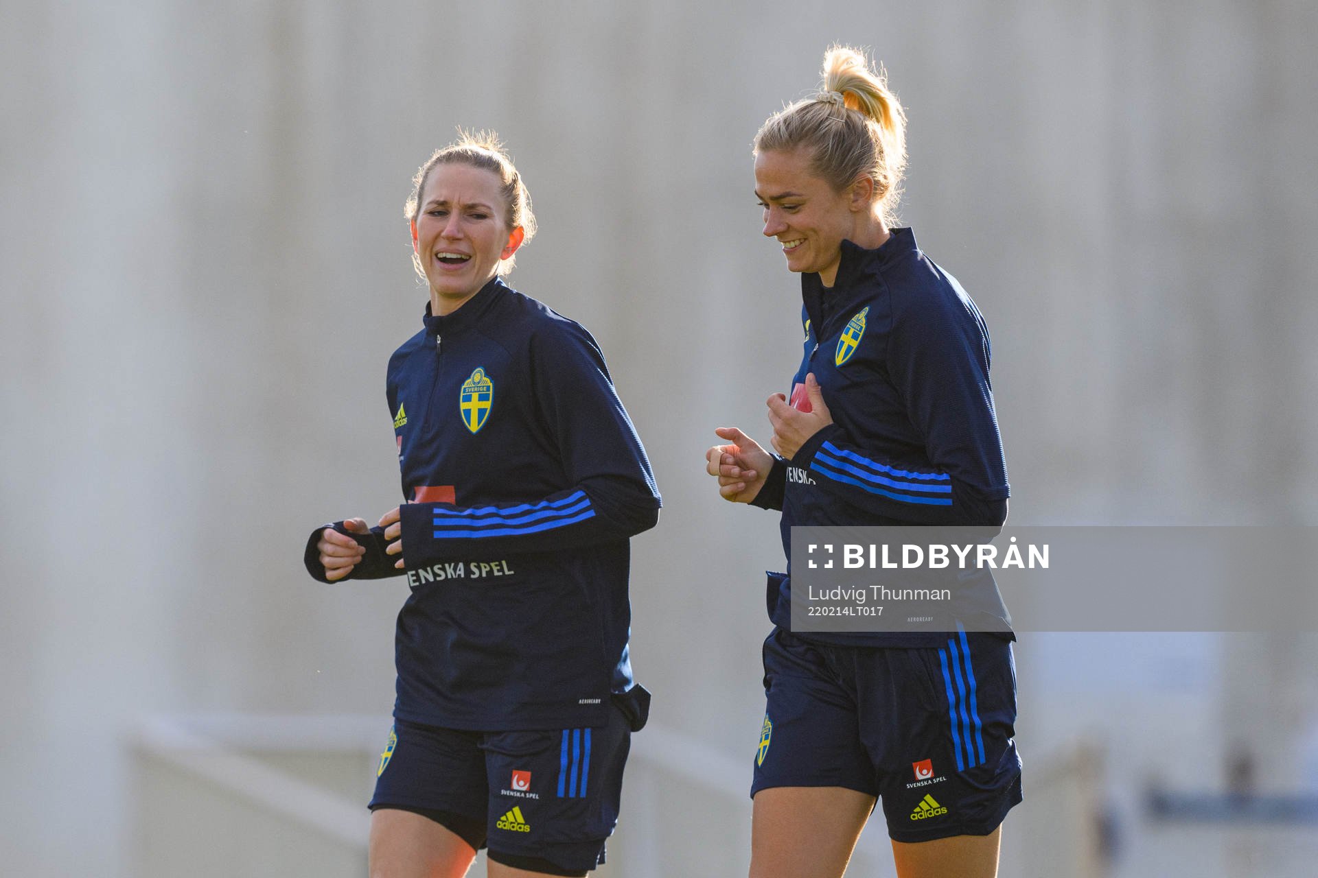 Emma Berglund and Fridolina Rolfö